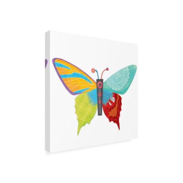 Holli Conger 'Wings Of Grace Butterfly Icon 2' Canvas Art,18x18